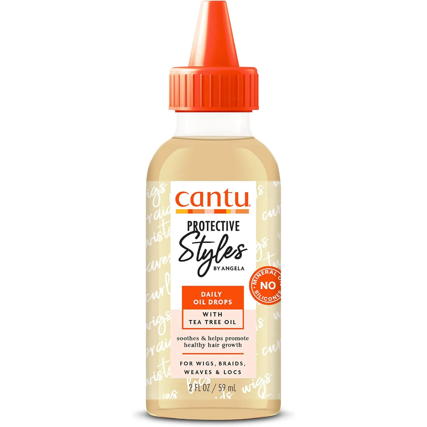 Cantu | Protective Styles Daily Oil Drops with Tea Tree Oil | 59ml