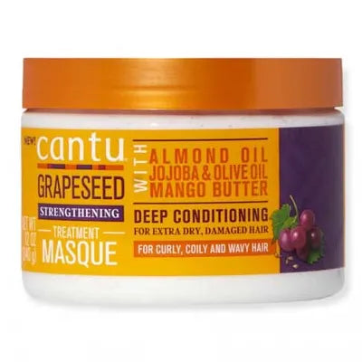 Cantu | Grape Seed Hair Treatment and Strengthening Mask | 340gm