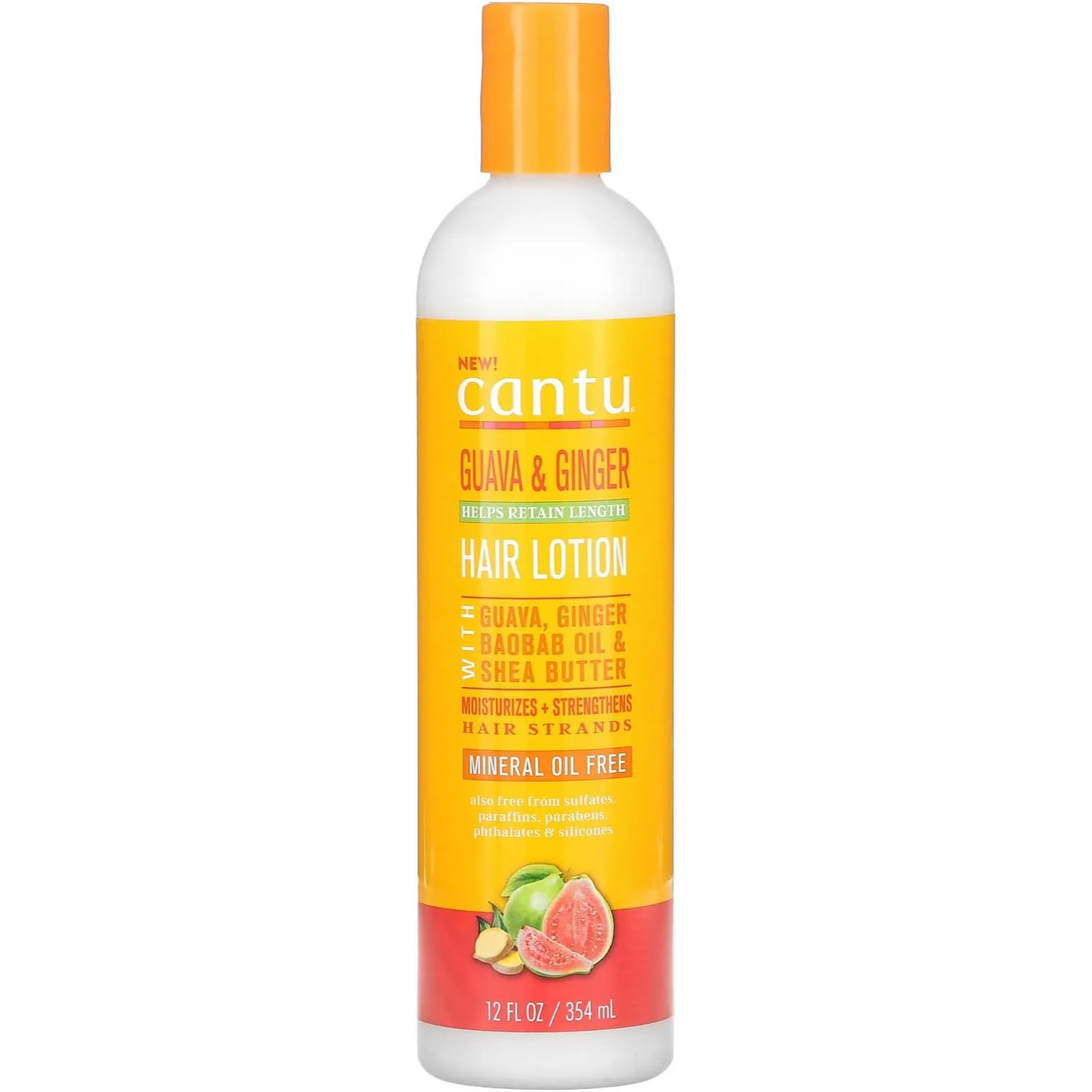 Cantu | Guava & Ginger Baobab Oil Daily Hair Lotion | 354ml