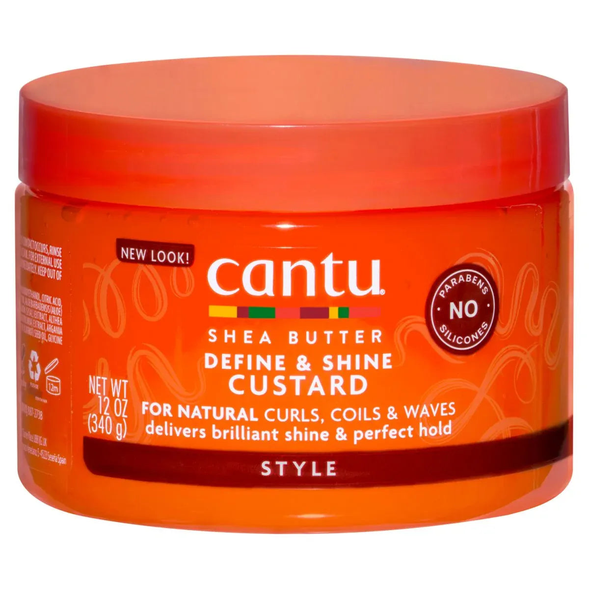 Cantu | Shea Butter for Natural Hair Define & Shine Custard | 340gm
