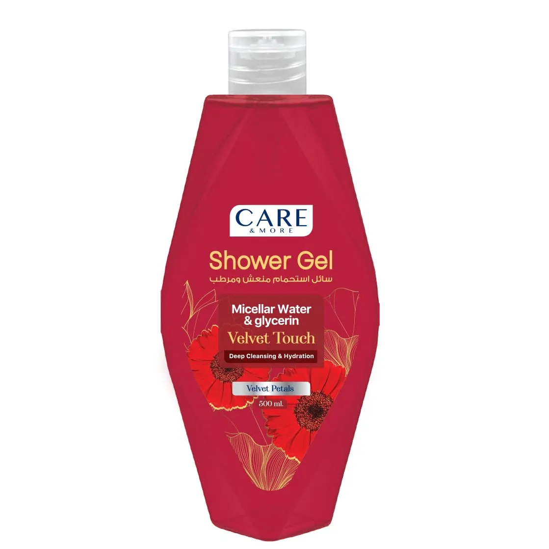 Care & More | Velvet Touch Micellar Shower Gel | 500ml
