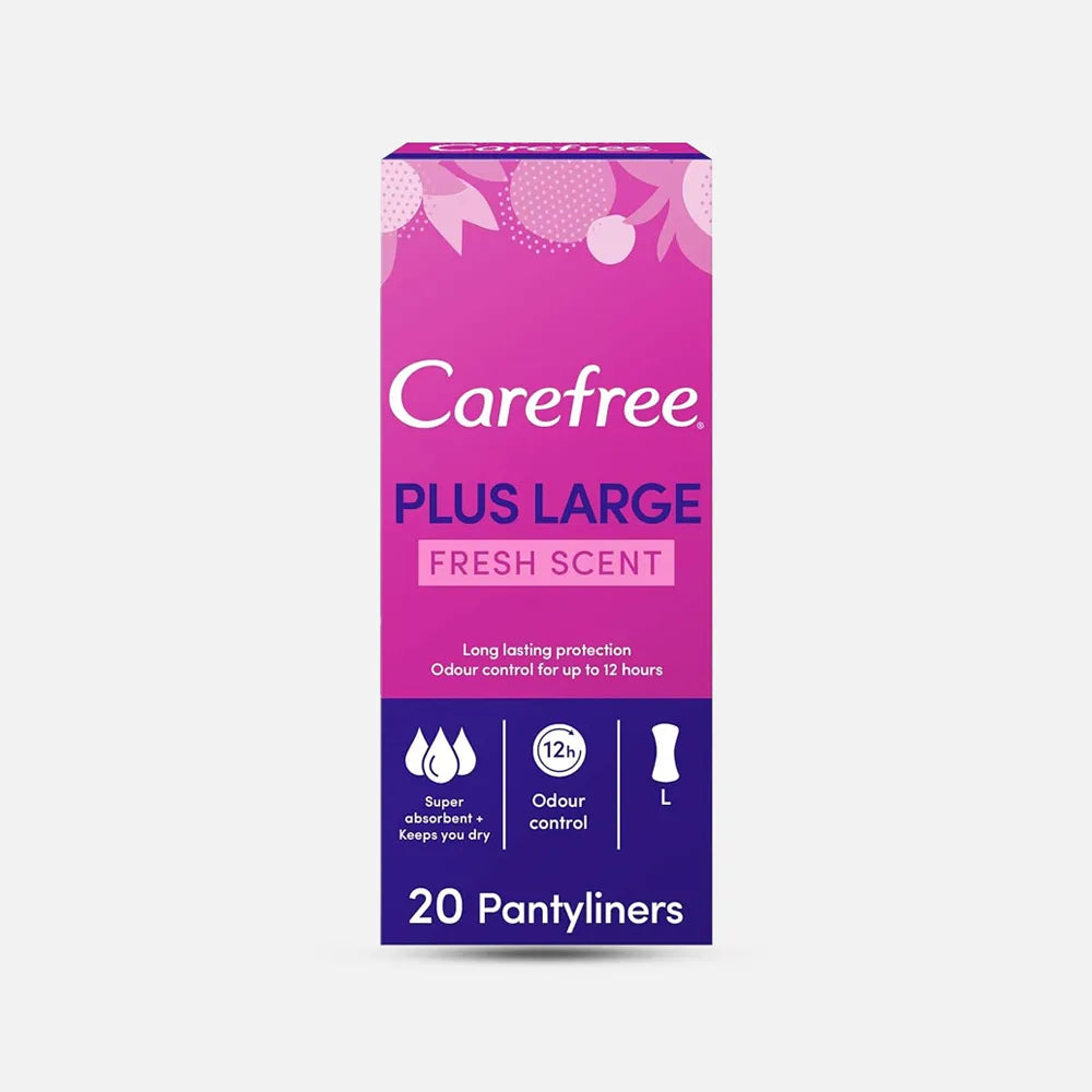Carefree | Plus Fresh Pads Size Large | 20 Pcs