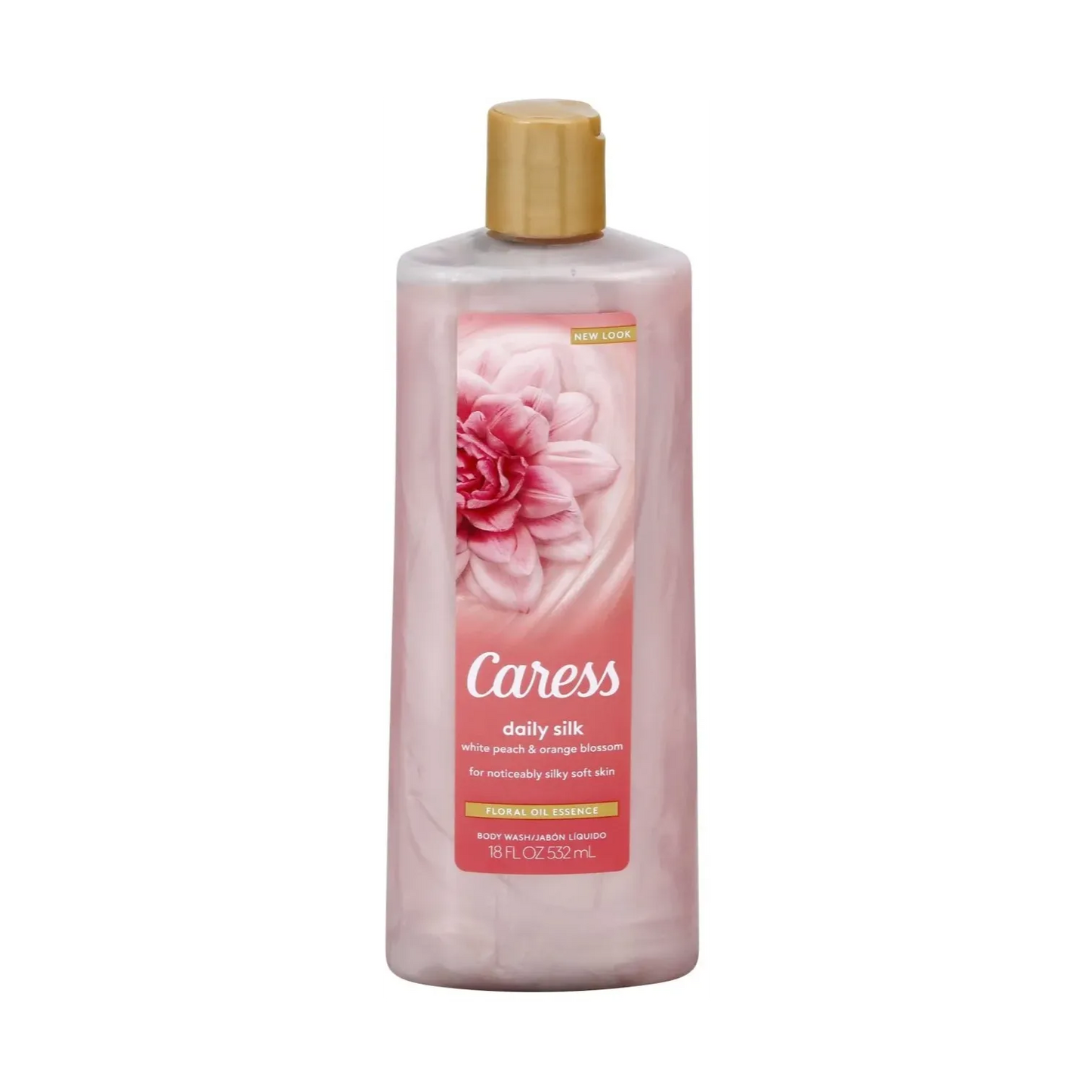 Caress | Body Wash 18 Ounce Daily Silk Silkening | 532ml