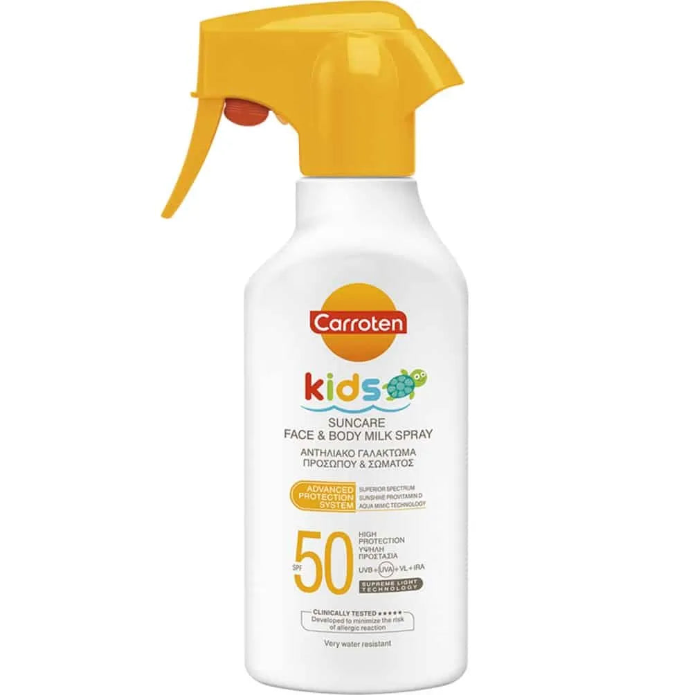 Carroten | Kids Protect Face Body Milk Spray SPF50 | 270ml