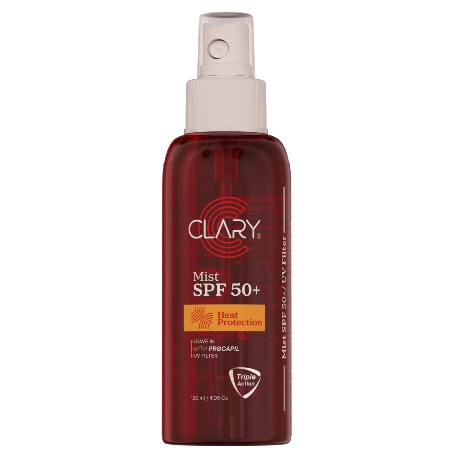 Clary | Mist SPF +50 Heat Protection | 120ml