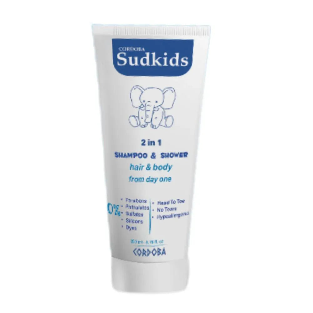 Cordoba | Sud Kids 2 in 1 Shampoo & Shower | 200ml