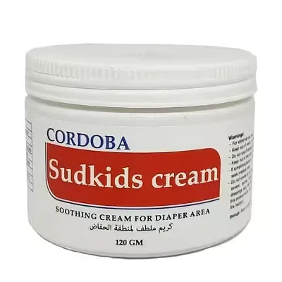 Cordoba | SudKids Cream for Diapers Area | 120gm