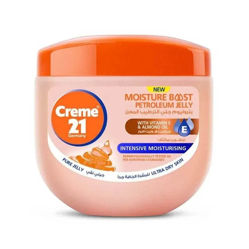 Cream 21 | Petroleum Jelly Moisturizing with Vitamin E & Almond Oil | 300ml