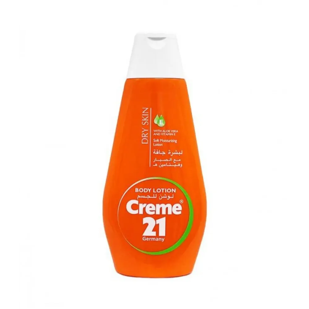 Creme21 | Body Lotion with Aloe Vera and Vitamin E for Dry Skin | 400ml