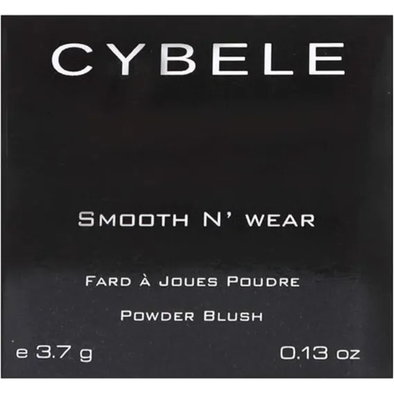 Cybele | smooth N wear powder blush brun 01 | 3.7gm