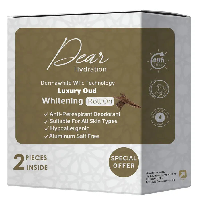 Dear | roll on luxury oud | 60ml | 1+1Free