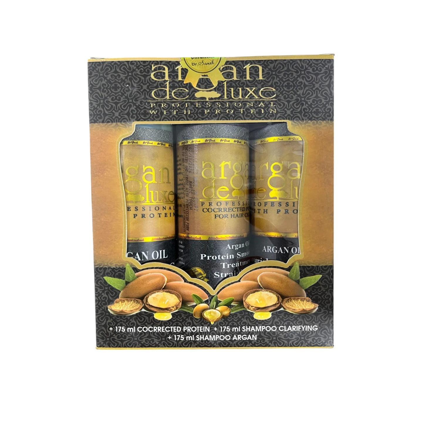 Deluxe | Argan Protein Hair Care Set | 3 Pcs