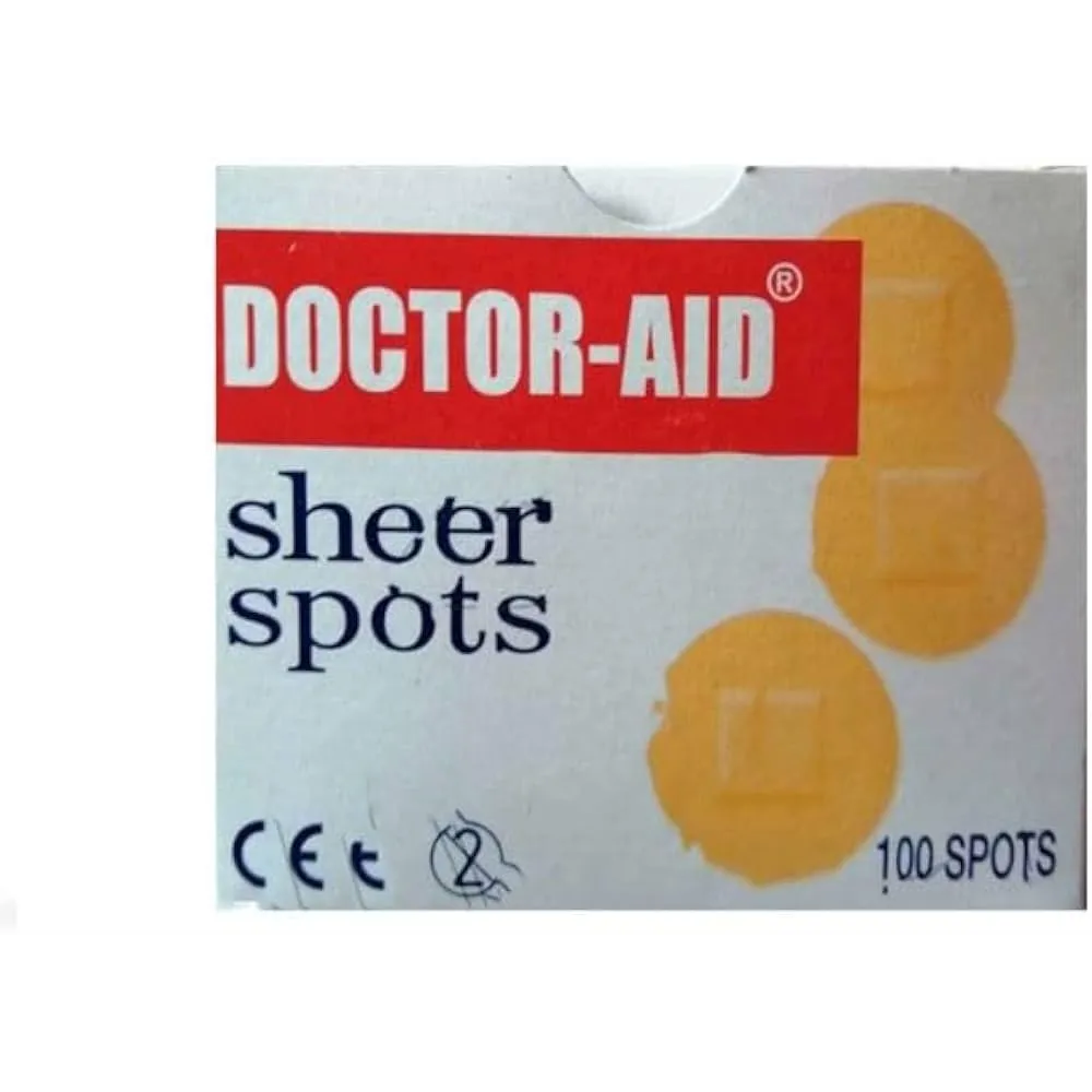 Doctor Aid | Rounded Plaster | 100 Pcs