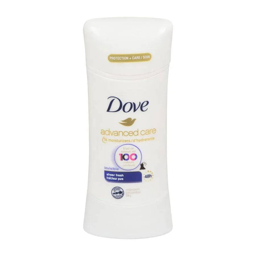 Dove | Deodorant Stick Advanced Care Invisible Dry 48h Protection | 74gm