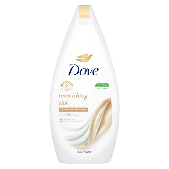 Dove | Nourishing Silk Dry Skin Body Wash | 500ml