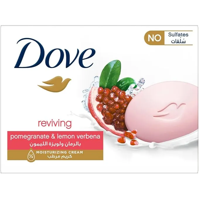 Dove | Bar soap Reviving with Pomegranate, nourishes skin moisturizing cream | 90Gm