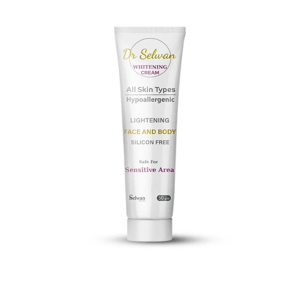 Dr Selwan | Whitening Cream Face And Body | 50gm