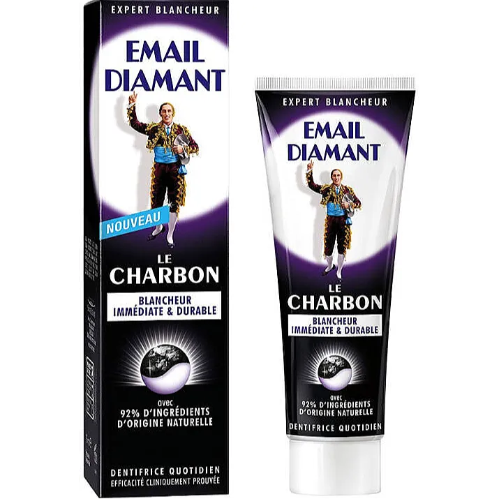 Email Diamant | Whitening Toothpaste with Charcoal | 75ml