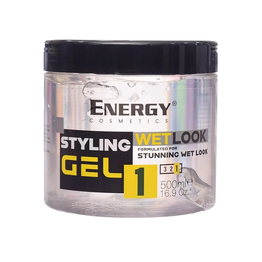 Energy Cosmetics | No 1 Wet Look Styling Gel | 500ml