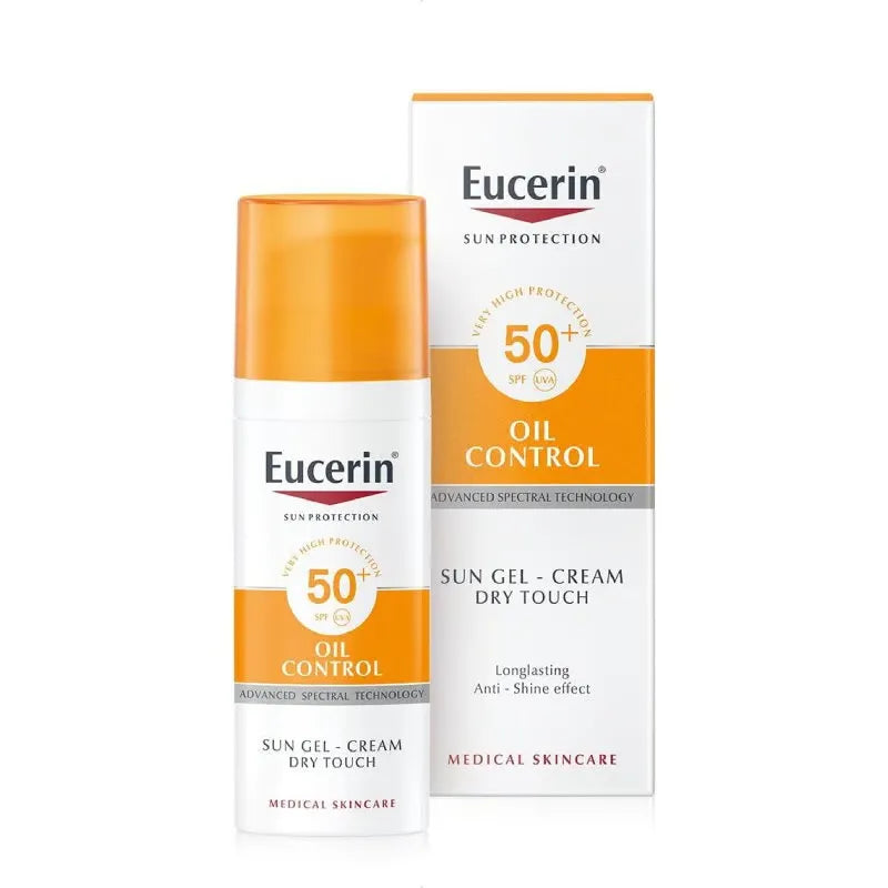 Eucerin | Sun Gel Cream SPF 50+ for Oily and Acne-prone Skin | 50ml