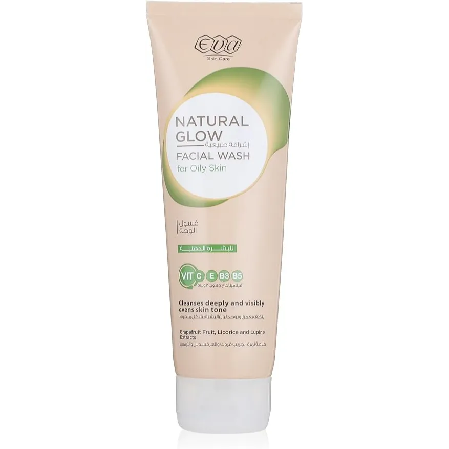 Eva | Skin Care Natural Glow Facial Wash for Oily Skin | 100ml