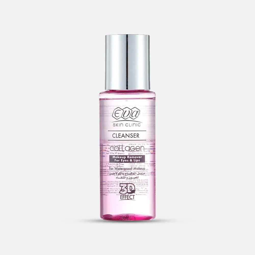 Eva Skin Clinic Collagen | Waterproof Make Up Remover for Eyes & Lips | 150ml