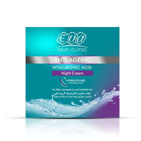 Eva Skin Clinic | Hyaluronic Acid | Night Cream | 45ml