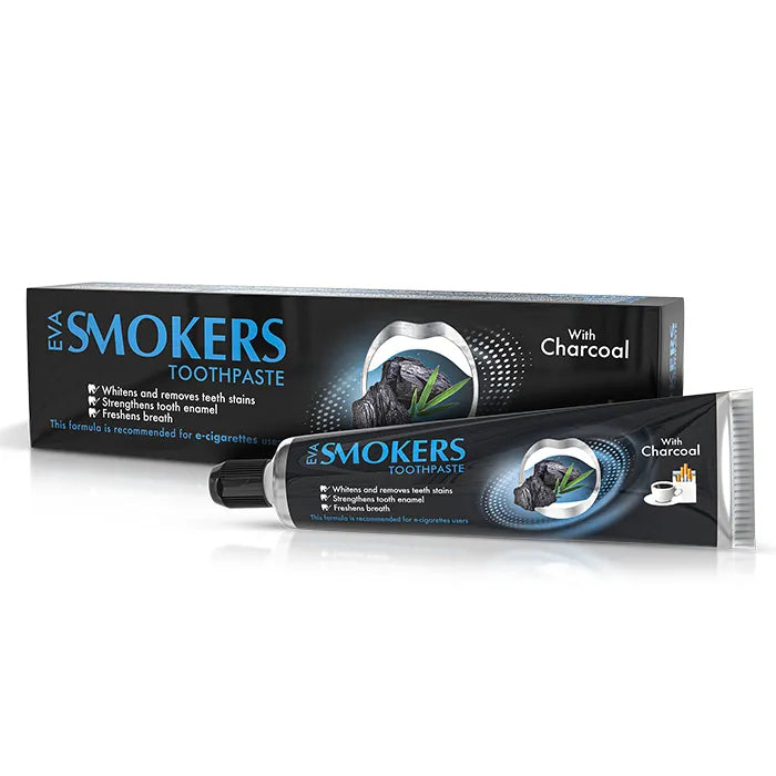 Eva Smokers | Cleansing Toothpaste with Charcoal | 50gm