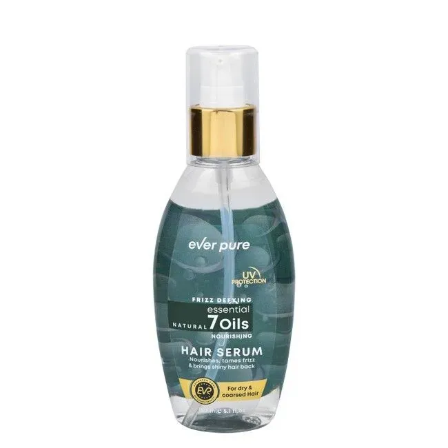 Ever Pure | Nourishing Serum With 7 Essential Oils For Dry & Coarse Hair | 150Ml