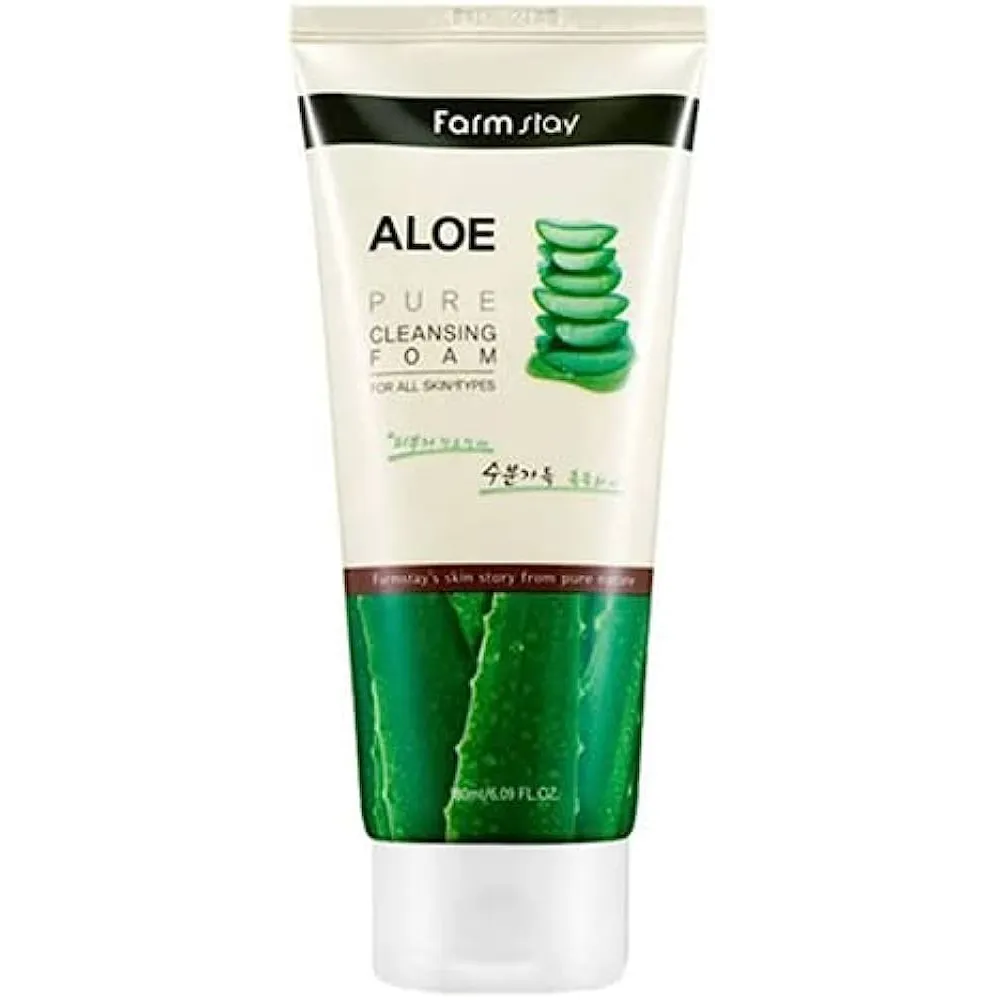 Farm Stay | Aloe Pure Cleansing Foam | 180ml