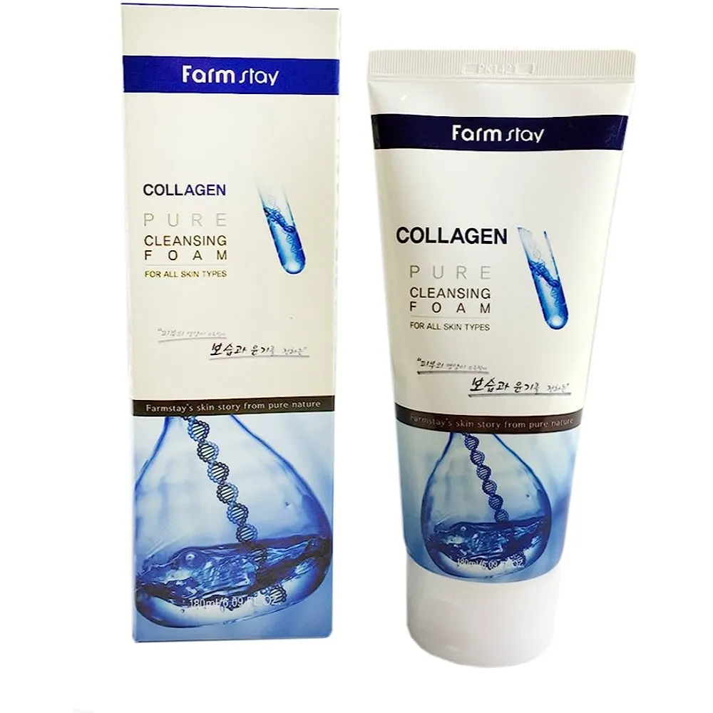 Farm Stay | Collagen Pure Cleansing Foam | 180ml