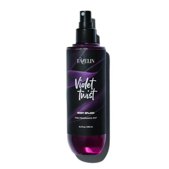 Favelin | Violet Twist Body Splash | 250ml