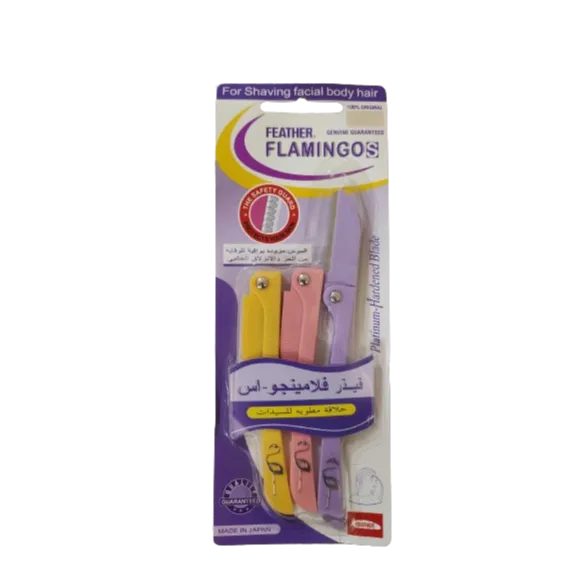 Flamingo | Razor For Face & Body Shaving | 3 Pcs