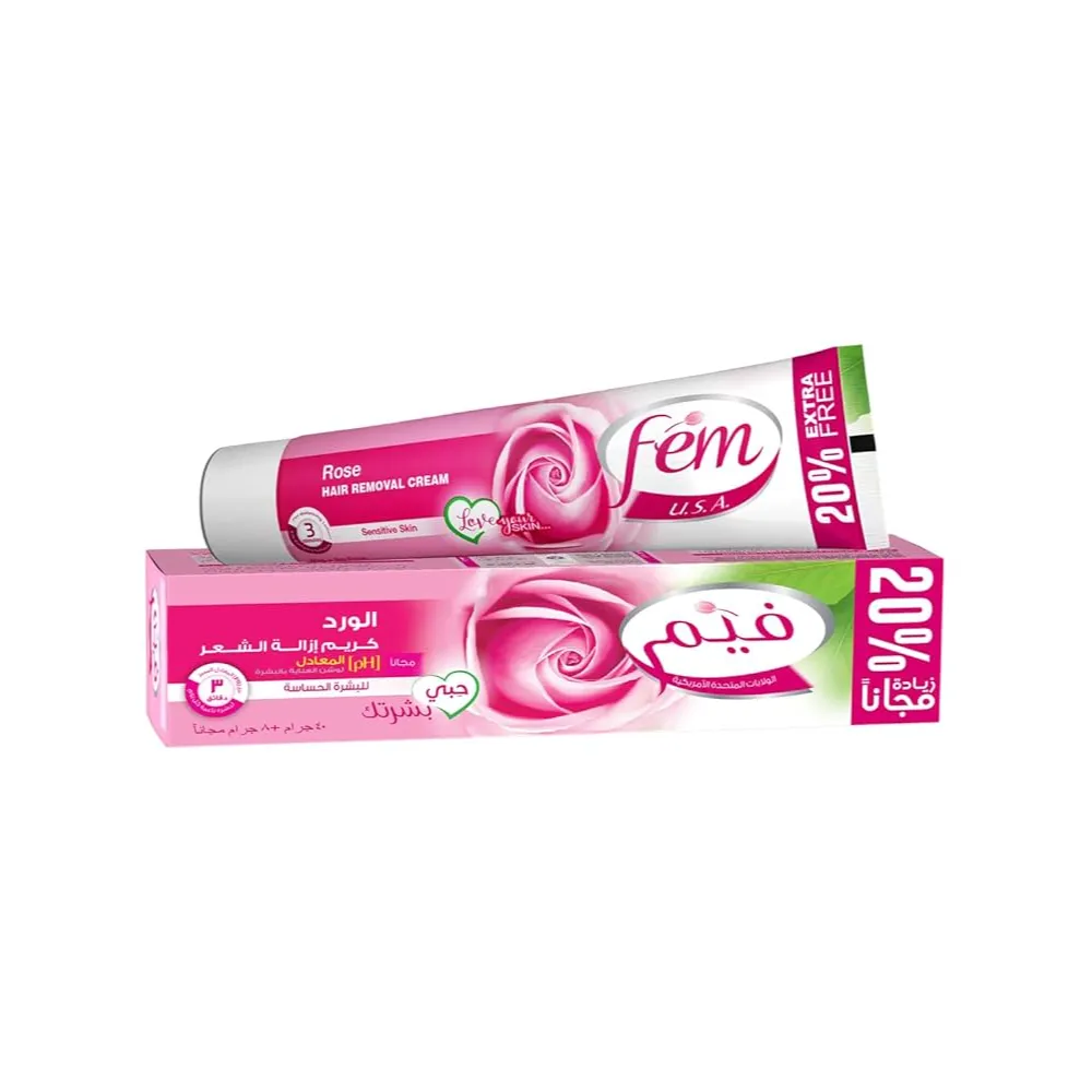 Fem | Rose Hair Removal Cream | 40gm