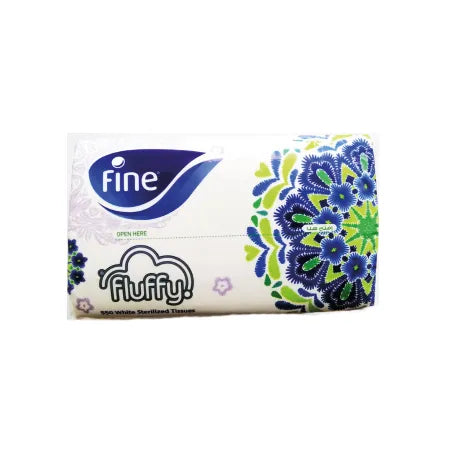 Fine | Fluffy White Sterilized Tissues | 480 Pcs