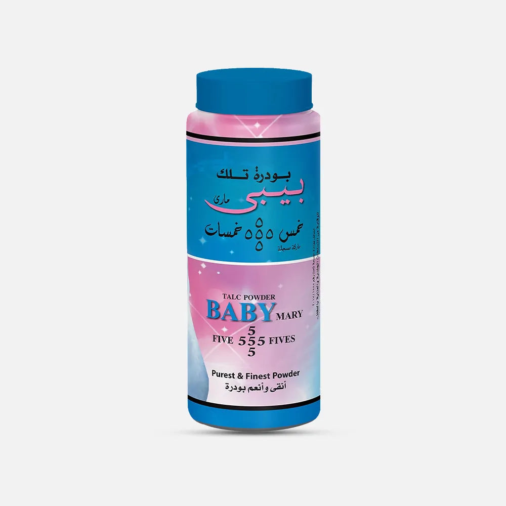 Five Fives | Baby Mary Talcum Fragrance Free Powder | 200gm