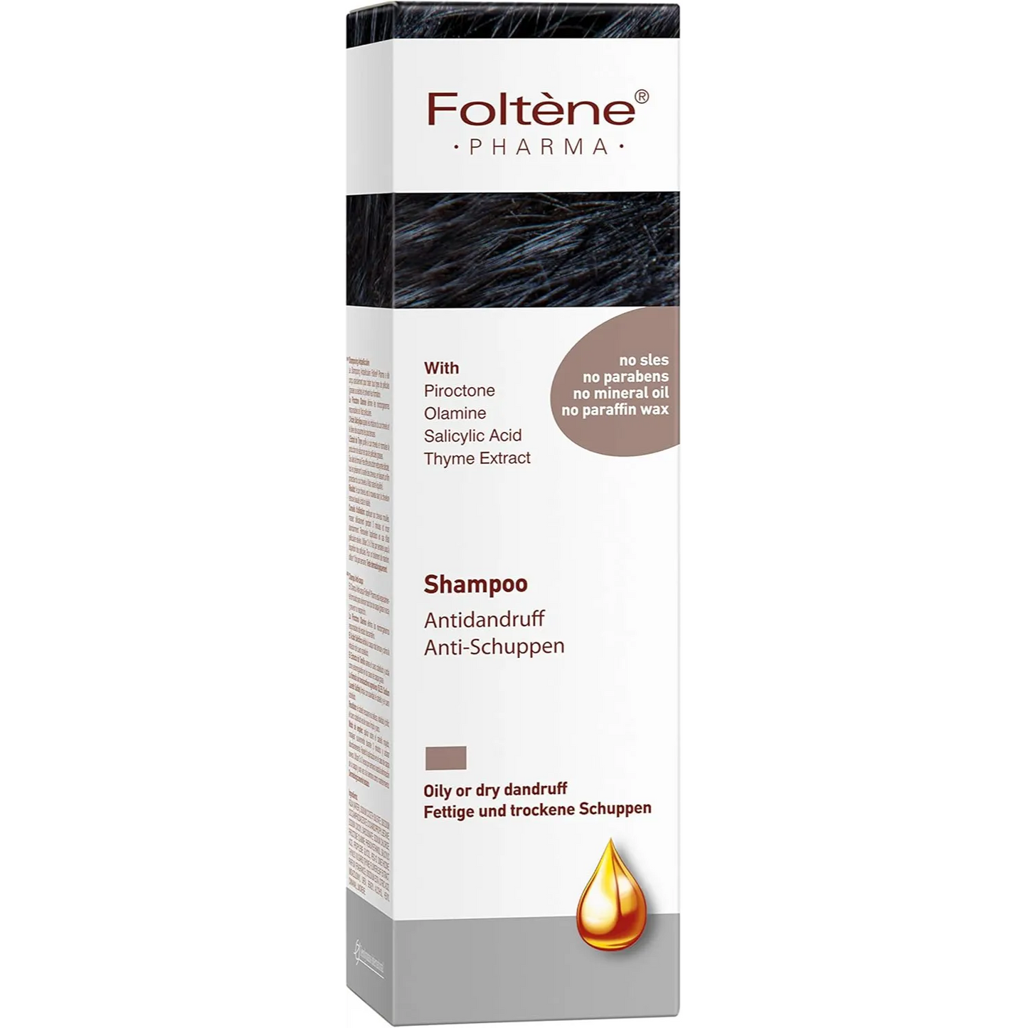 Foltene | Anti Dandruf Dry Hair Unisex Shampoo | 200ml