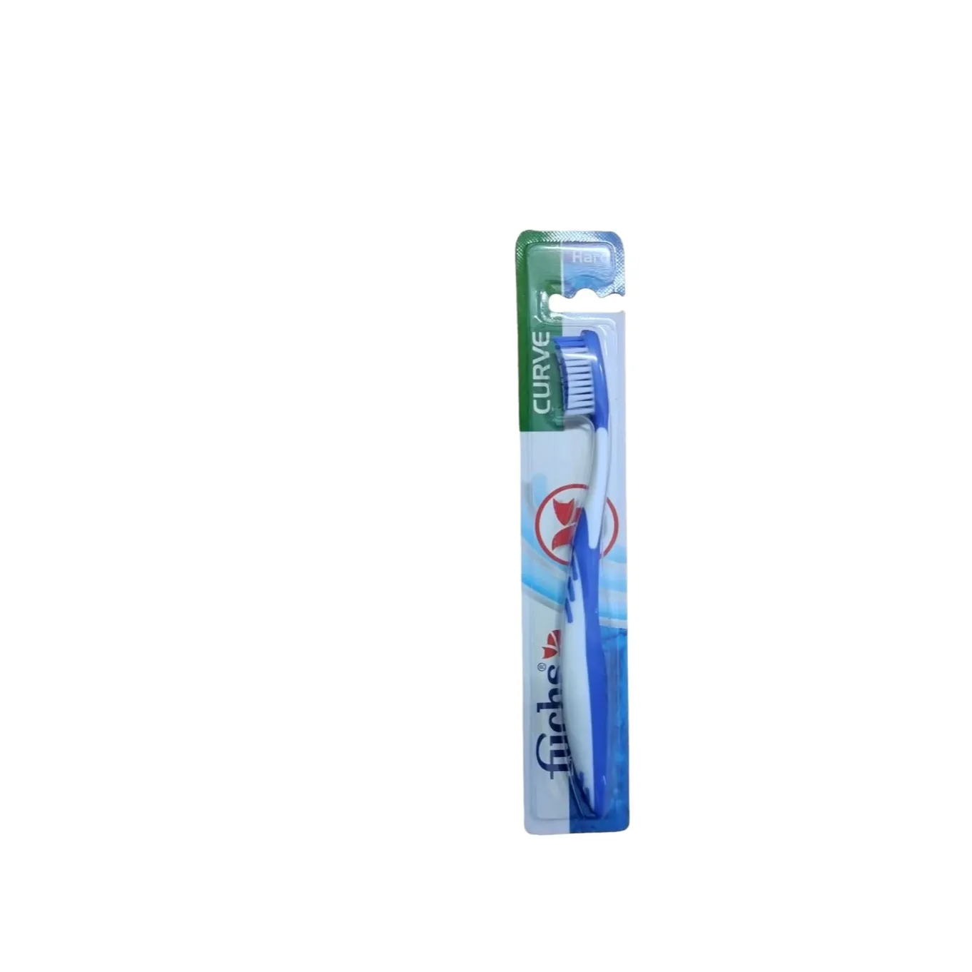 Fuchs | Curve Blue Hard Toothbrush