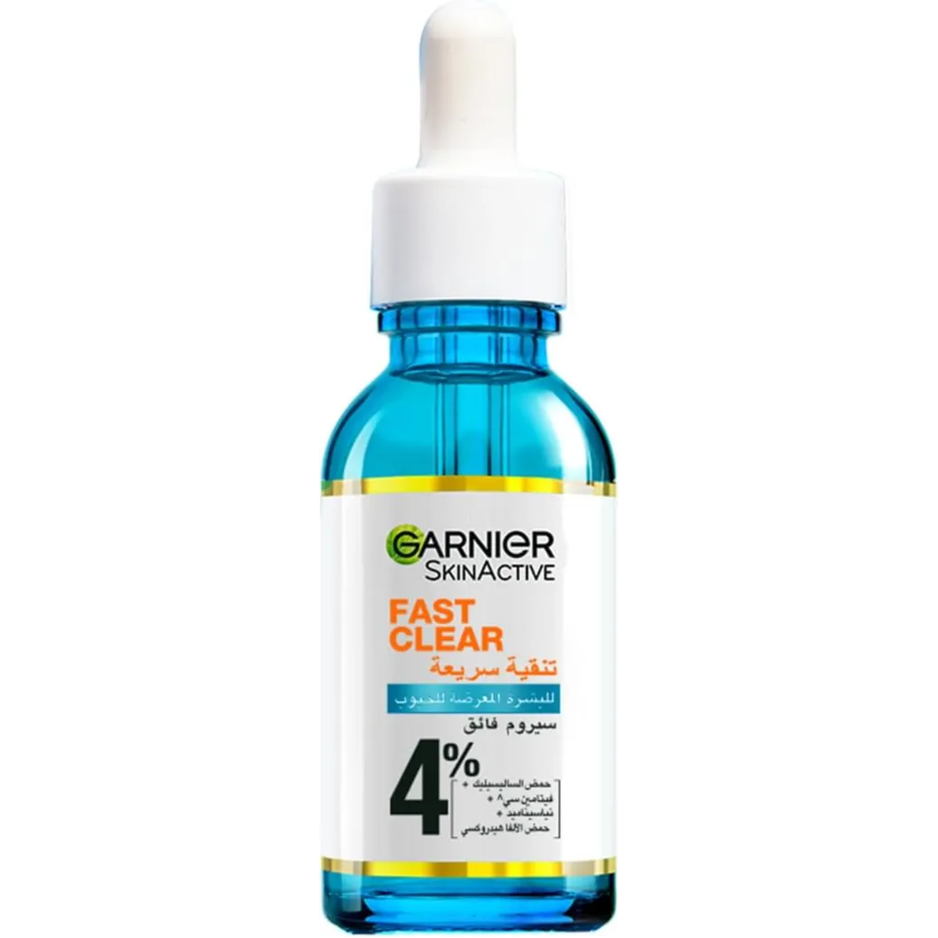 Garnier | Skin active Fast Clear Booster Face Serum for Acne Prone Skin with Salicylic Acid | 30ml