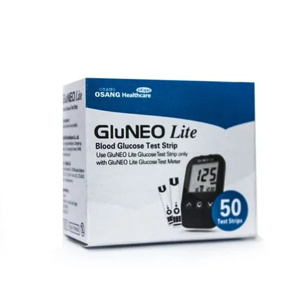 GluNeo Lite | Blood Glucose Test Strip | 50 Strip