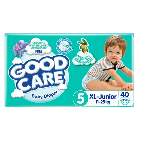 Good Care | Baby Diapers XL Junior 11-25 Kg Size 5 | 40 Pcs
