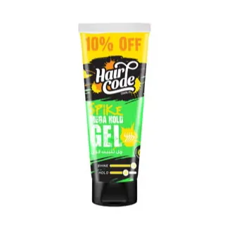 Hair Code | Gel Spike Tube Green | 250ml