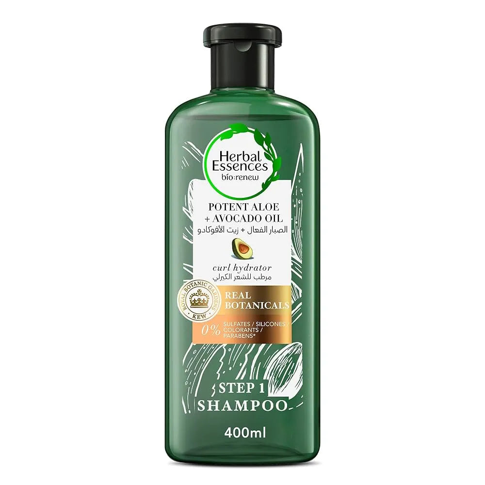 Herbal Essences | Biorenew Aloe Vera + Avocado Oil Shampoo | 400ml
