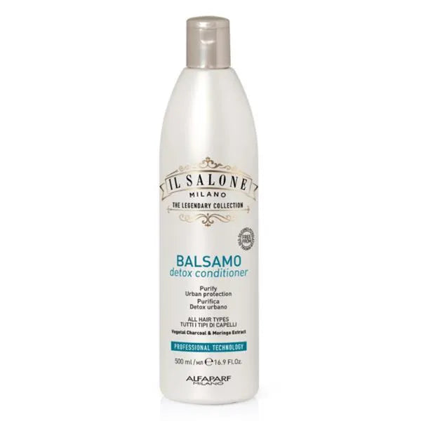 Il Salone | Balsamo Detoxifying & Purifying Conditioner with Vegetal Charcoal for All Hair Types | 500ml
