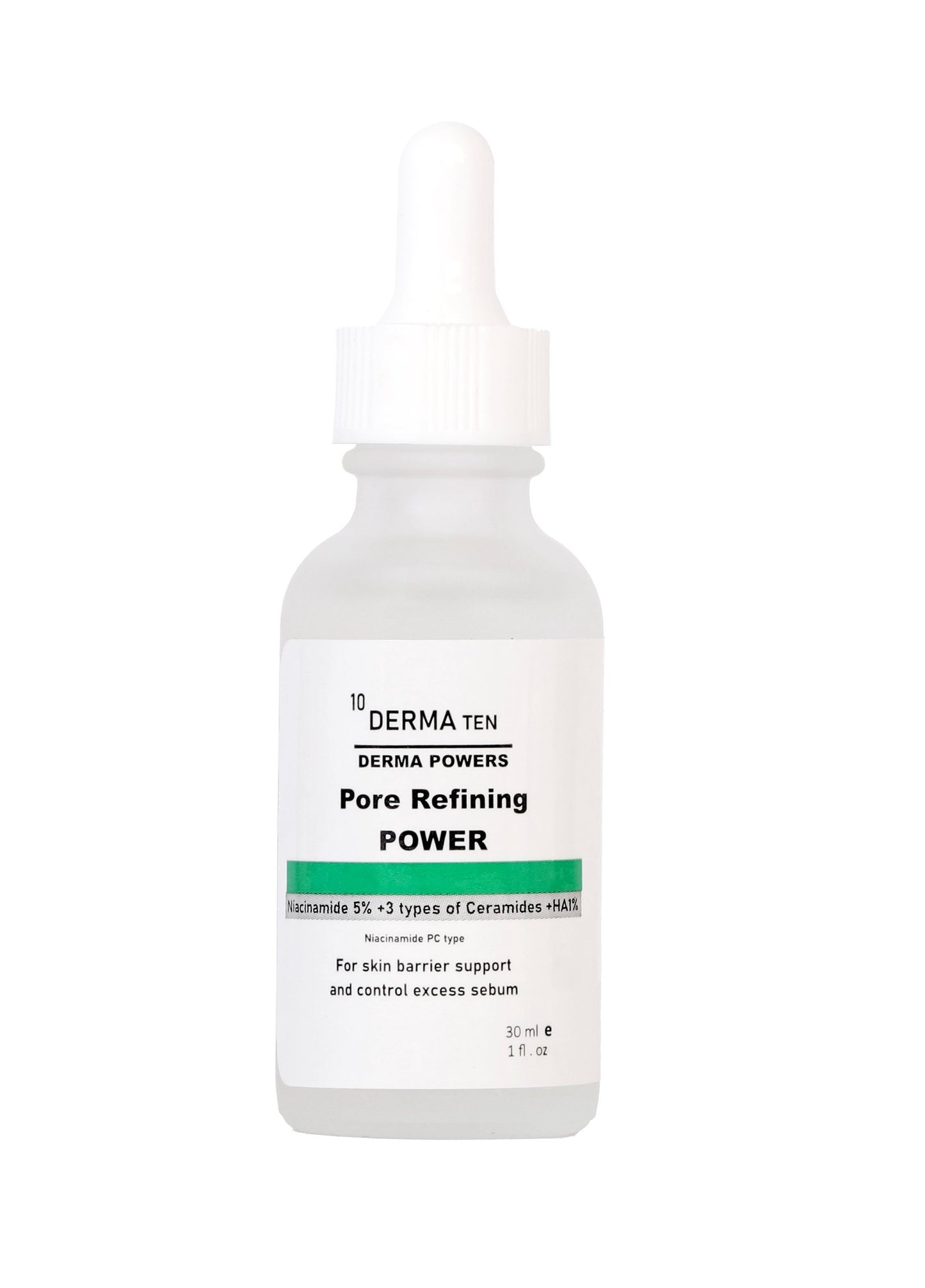 Dermaten Pore refining power serum Niacinamide 5% + HA +3 types of ceramides