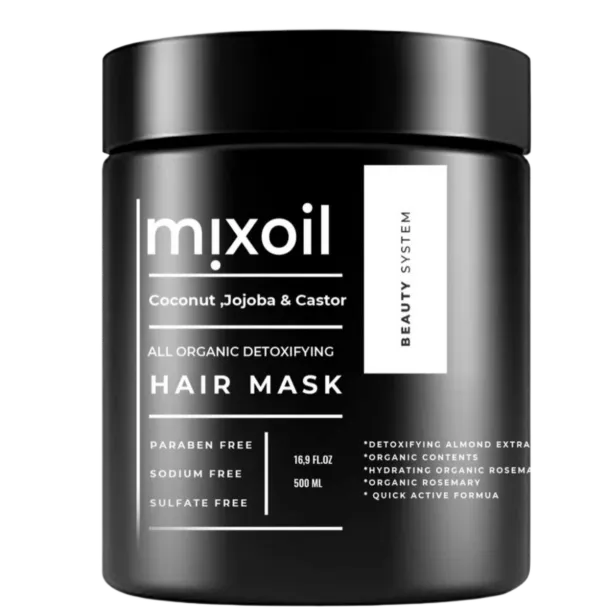 In Natural | Mixoil Hair Mask with Coconut & Jojoba & Castor Oil | 500ml