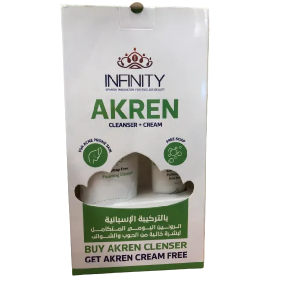 Infinity | Akren cleanser + cream