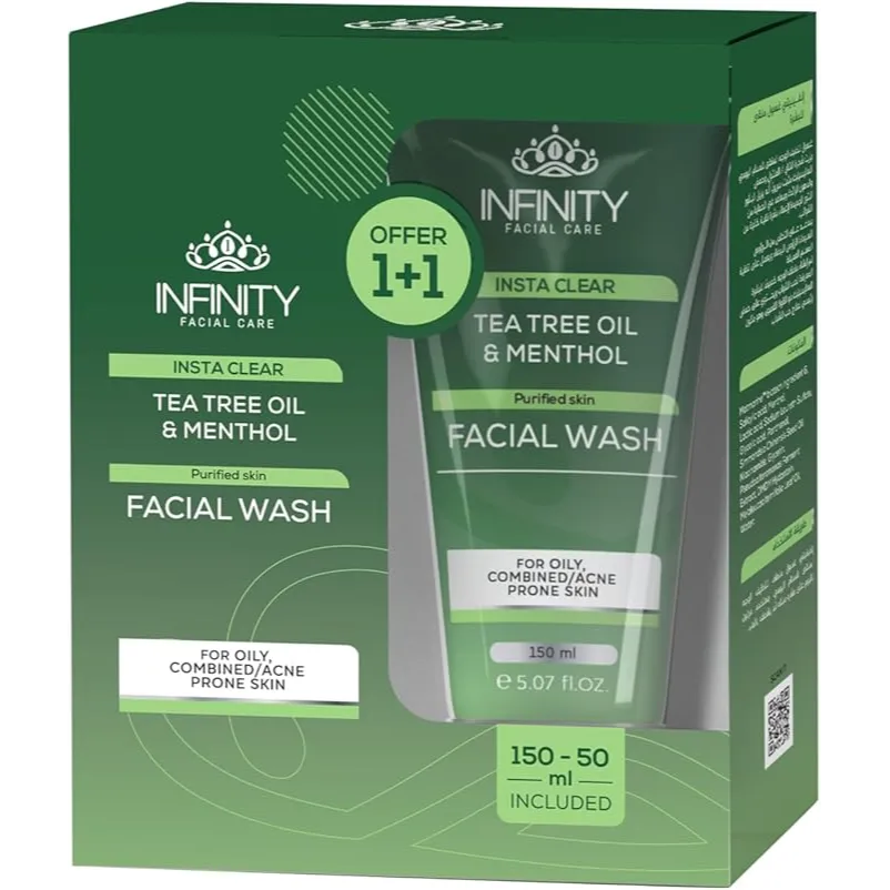 Infinity | Clinic Pharma Facial Care Insta Clear Facial Wash | 200ml