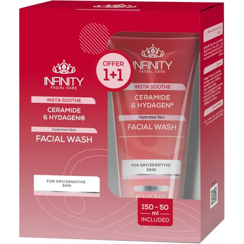 Infinity | Clinic Pharma Facial Care Insta Soothe Facial Wash | 200ml