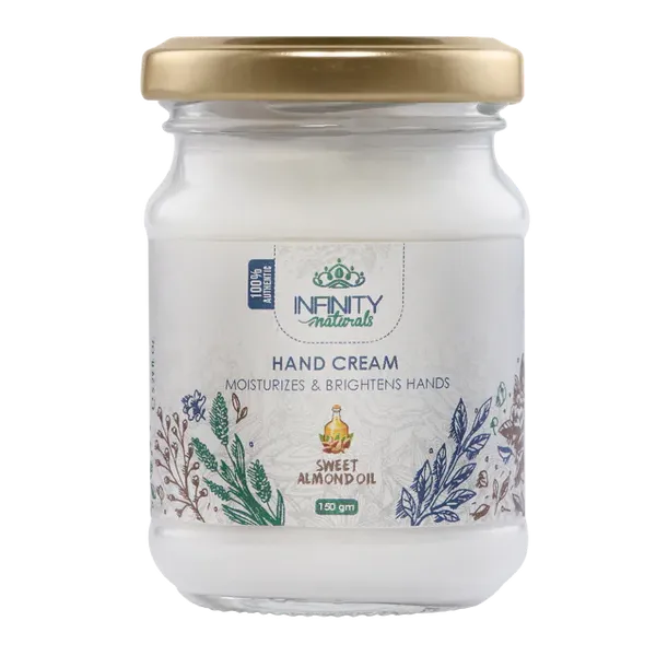 Infinity | Naturals Hand Cream Sweet Almond Oil | 150gm